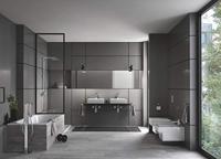 GROHE Eurocube waterbesparende wastafelkraan verhoogd chroom 23406000 - thumbnail