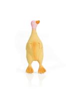 Latex eend hondenspeeltje - 25 cm - thumbnail