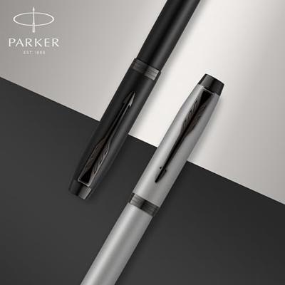 Parker IM balpen Stainless Steel CT, blauwe inkt Parker IM balpen Stainless Steel CT, blauwe inkt