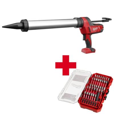 Milwaukee M18 C18 PCG/600A-0B Accu Lijm- en Kitspuit met 600 ml patroonhouder 18V Basic Body - 4933459638 Milwaukee M18 C18 PCG/600A-0B Accu Lijm- en Kitspuit met 600 ml patroonhouder 18V Basic Body - 4933459638