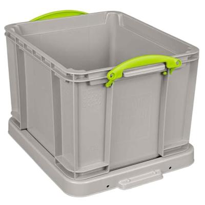 Really Useful Box opbergdoos 35 liter, gerecycleerd, grijs