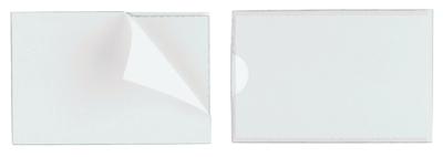 10 Zelfklevende insteekhoezen 150x58mm Durable Pocketfix 10 Zelfklevende insteekhoezen 150x58mm Durable Pocketfix