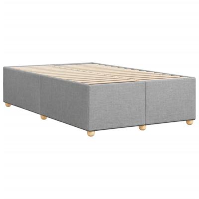Bedframe zonder matras 120x190 cm stof lichtgrijs - thumbnail