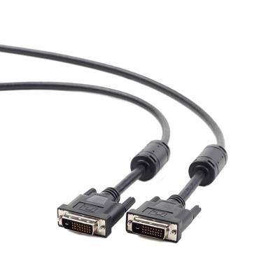 Cablexpert DVI-D Dual Link M/M, 10m, Zwart Cablexpert DVI-D Dual Link M/M, 10m, Zwart