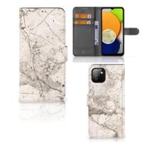 Samsung Galaxy A03 | Bookcase | Marmer Beige - thumbnail