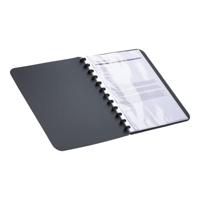 Showalbum Oxford Vario-Zipp A4 25-tassen antraciet | 5 stuks - thumbnail