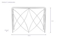 Gang DKD Home Decor Wit Zilverkleurig 100 x 33 x 78 cm - thumbnail