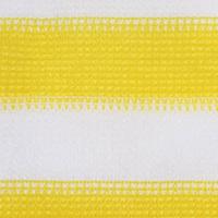 Balkonscherm 120x500 cm HDPE geel en wit - thumbnail
