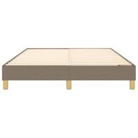Boxspringframe stof taupe 140x200 cm - thumbnail