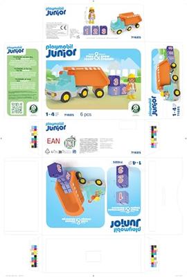 Playmobil® Junior 71685 kiepwagen - thumbnail