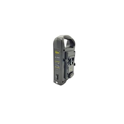 Rolux dubbele acculader rl-2ks voor v-mount accu