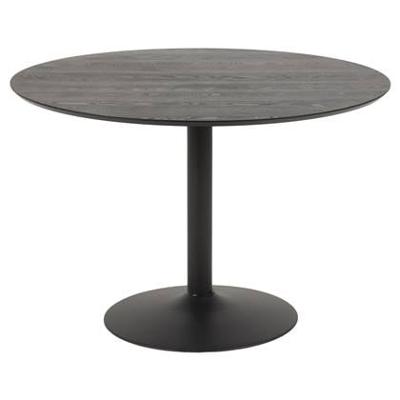 Sohome Ronde Eettafel 'Elsa' 110cm, kleur Zwart Sohome Ronde Eettafel 'Elsa' 110cm, kleur Zwart