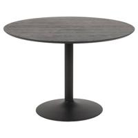 Sohome Ronde Eettafel 'Elsa' 110cm, kleur Zwart - thumbnail