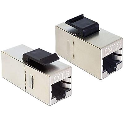 DeLOCK keystone mod rj45 female > rj45 female cat.6 comp. keystone module