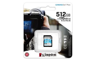 SD Geheugenkaart Kingston SDG3/512GB 512 GB - thumbnail