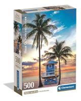 Clementoni legpuzzel miami beach florida, 500st. - thumbnail