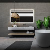 Spiegel Gliss Design Style Framework 11 mm LED Verlichting 150cm OP=OP - thumbnail