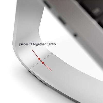 Twelve South Curve SE MacBook stand - Silver - thumbnail