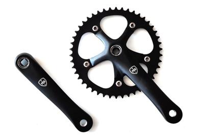 Polo & Bike Crankset 46t - Zwart Polo & Bike Crankset 46t - Zwart