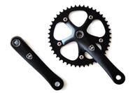 Polo & Bike Crankset 46t - Zwart - thumbnail