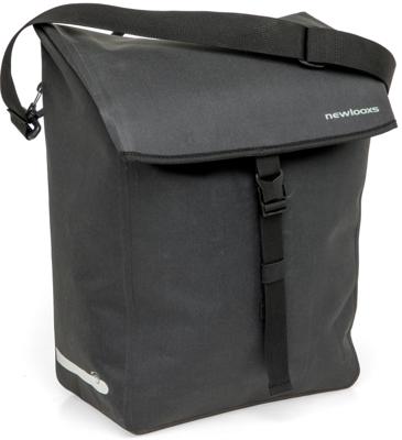 Enkele fietstas New Looxs Hamar Single - 19 liter - 32 x 16 x 40 cm - Anthracite Enkele fietstas New Looxs Hamar Single - 19 liter - 32 x 16 x 40 cm - Anthracite