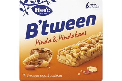 Tussendoortje hero b'tween pinda pindakaas 6pack | 10 stuks