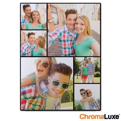 Instacollage aluminium bedrukken - Wit