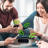 Zyxel 4G LTE-A mobiele WiFi hotspot | Tot wel 300 Mbps downloadsnelheid | Deel Dual-Band WiFi met 32 apparaten | Accu die een hele dag meegaat | Handzaam formaat (LTE2566-M634) - thumbnail