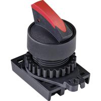 TRU COMPONENTS TC-9860120 S2SRN-S3BR Keuzeschakelaar Knevel Rood 2 x 45 ° 1 stuk(s) - thumbnail