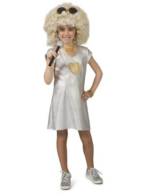 Disco Jurkje Zilver Meisje