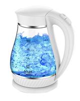 Adler AD 1274 B waterkoker 1,7 l Wit, Transparant 2200 W - thumbnail