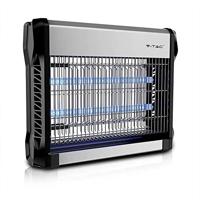 V-TAC VT-3216 Insectenvernietiger UV-lamp 16 W (Ø x h) 354 mm x 93.5 mm Aluminium, Zwart 1 stuk(s) - thumbnail