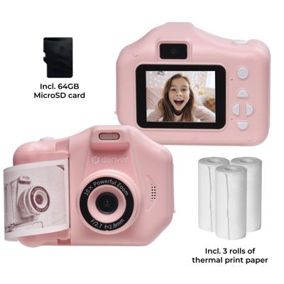 Denver KPC-1370P Polaroidcamera Roze