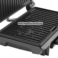 Contactgrill zwart 1500W - thumbnail