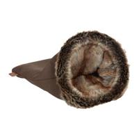 Designed By Lotte Faisca Kruipzak - Kattenslaapzak - Bruin - 46X28 Cm - thumbnail