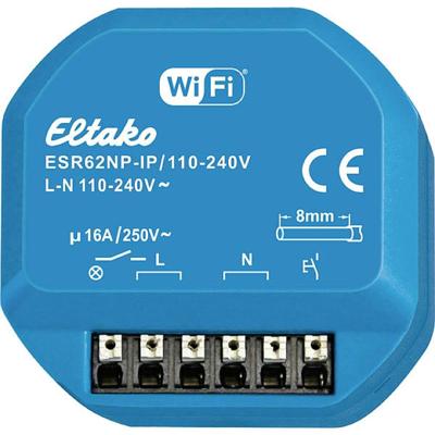 Eltako ESR62NP-IP/110-240V Draadloos stroomstootschakelrelais Draadloos Inbouw (in muur) Eltako ESR62NP-IP/110-240V Draadloos stroomstootschakelrelais Draadloos Inbouw (in muur)
