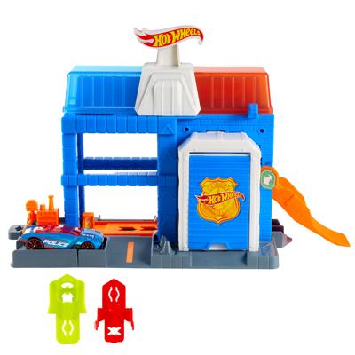 Hot Wheels City centrum politietoren speelset