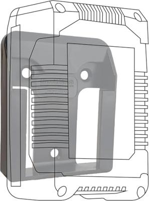 StealthMounts BM-EO18-BLK-6 Accuhouders voor Ozito/Einhell 18v | Zwart | 6 stuks - BM-EO18-BLK-6 StealthMounts BM-EO18-BLK-6 Accuhouders voor Ozito/Einhell 18v | Zwart | 6 stuks - BM-EO18-BLK-6