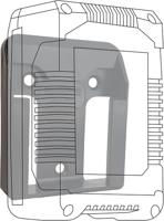 StealthMounts BM-EO18-BLK-6 Accuhouders voor Ozito/Einhell 18v | Zwart | 6 stuks - BM-EO18-BLK-6 - thumbnail
