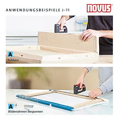 Novus Office J-11 creative 110017104 Nietpistool Type niet Type 53 Lengte nieten 4 - 8 mm Novus Office J-11 creative 110017104 Nietpistool Type niet Type 53 Lengte nieten 4 - 8 mm