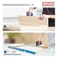 Novus Office J-11 creative 110017104 Nietpistool Type niet Type 53 Lengte nieten 4 - 8 mm - thumbnail