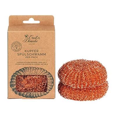 Croll & Denecke Koperen keukensponsjes - 2 stuks