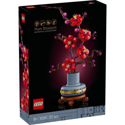LEGO Icons 10369 Pruimenbloesems - Bloemendecoratie voor binnen, set voor volwassenen
