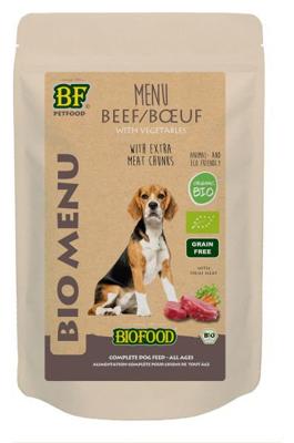 BF Petfood Biofood Organic Rund Bio Menu natvoer hond (zakjes 150 gram) 15 x 150 g BF Petfood Biofood Organic Rund Bio Menu natvoer hond (zakjes 150 gram) 15 x 150 g