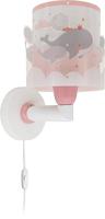 Dalber Roze wandlampWhale - 61179S - thumbnail