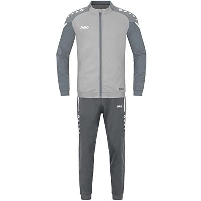 JAKO M9122K Trainingspak Polyester Performance Kids - Zachtgrijs/Steengrijs - 152