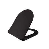 Toiletzitting Creavit Freedom | Sofclose met quick-release | Duroplast | Zwart - thumbnail