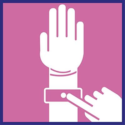 Sea Band Kind Anti-misselijkheid Armband Roze 2 Stuks - thumbnail