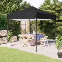 Partytent inklapbaar 2x2 m zwart - thumbnail