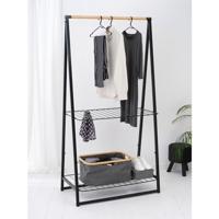 Brabantia Wasmand - 40 liter - opvouwbaar - pepper black 232725 - thumbnail